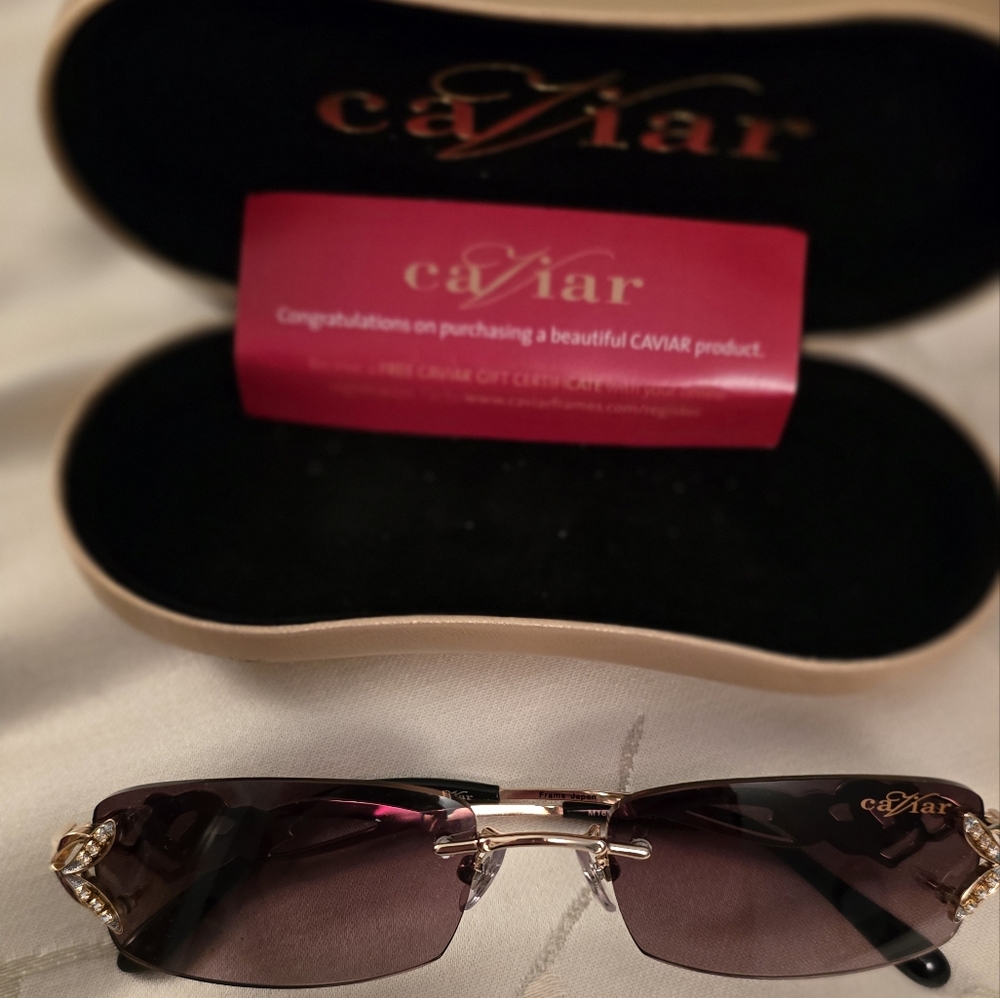 New Caviar Gold Sunglasses